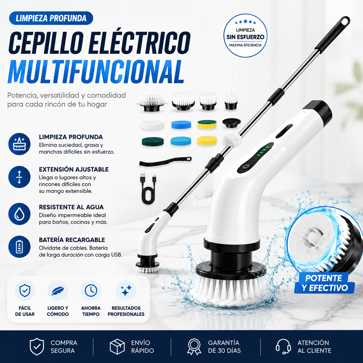 LimpiaMax 9 en 1 — La forma inteligente de mantener tu hogar impecable.